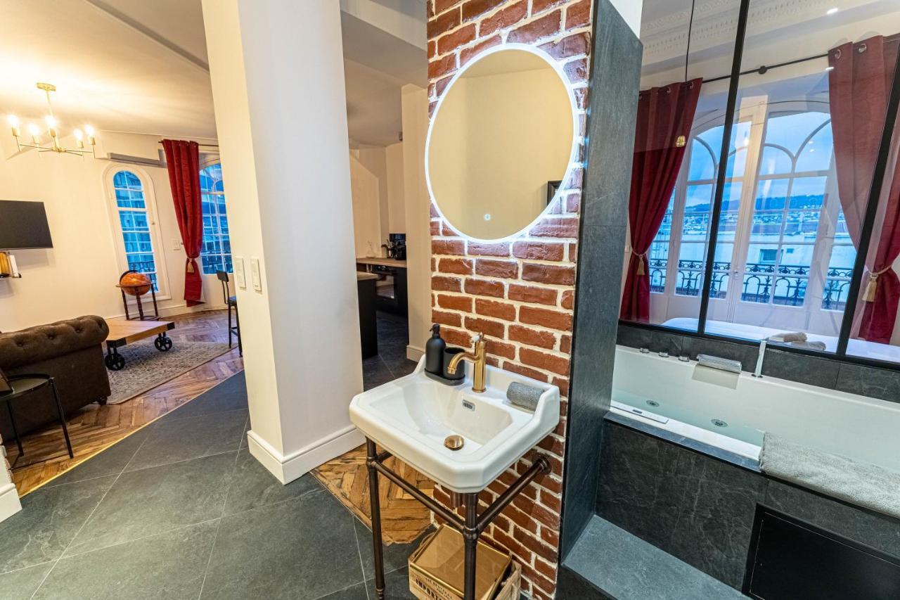 Jacuzzi-Nice Quartier Des Musiciens-Loft Exterior photo